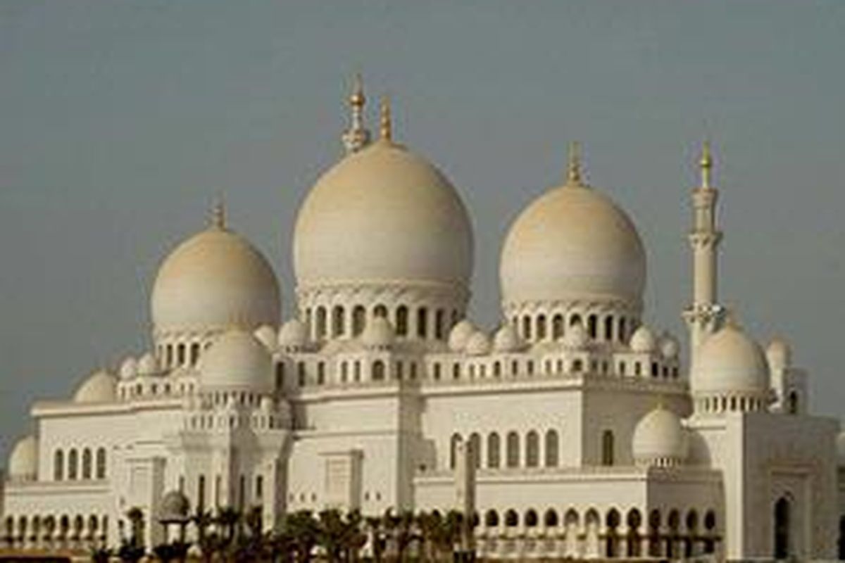 Sheikh Zayed Grand Mosque.