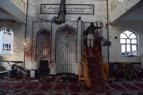 Serangan Bunuh Diri di Dua Masjid di Afghanistan, 60 Orang Tewas