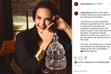 Lynda Carter Simpan Gelang Asli Wonder Woman Sejak 1975