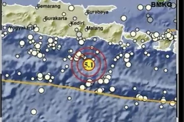Gempa Magnitudo 6,5 Pacitan Terasa Hingga Purworejo, Warga: Saya Lagi Tidur, Rumahnya Terasa Goyang 