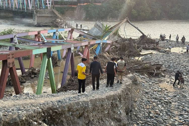 Pulihkan Konektivitas, Jembatan Lawe Kulok di Aceh Tenggara DItargetkan Tuntas Desember