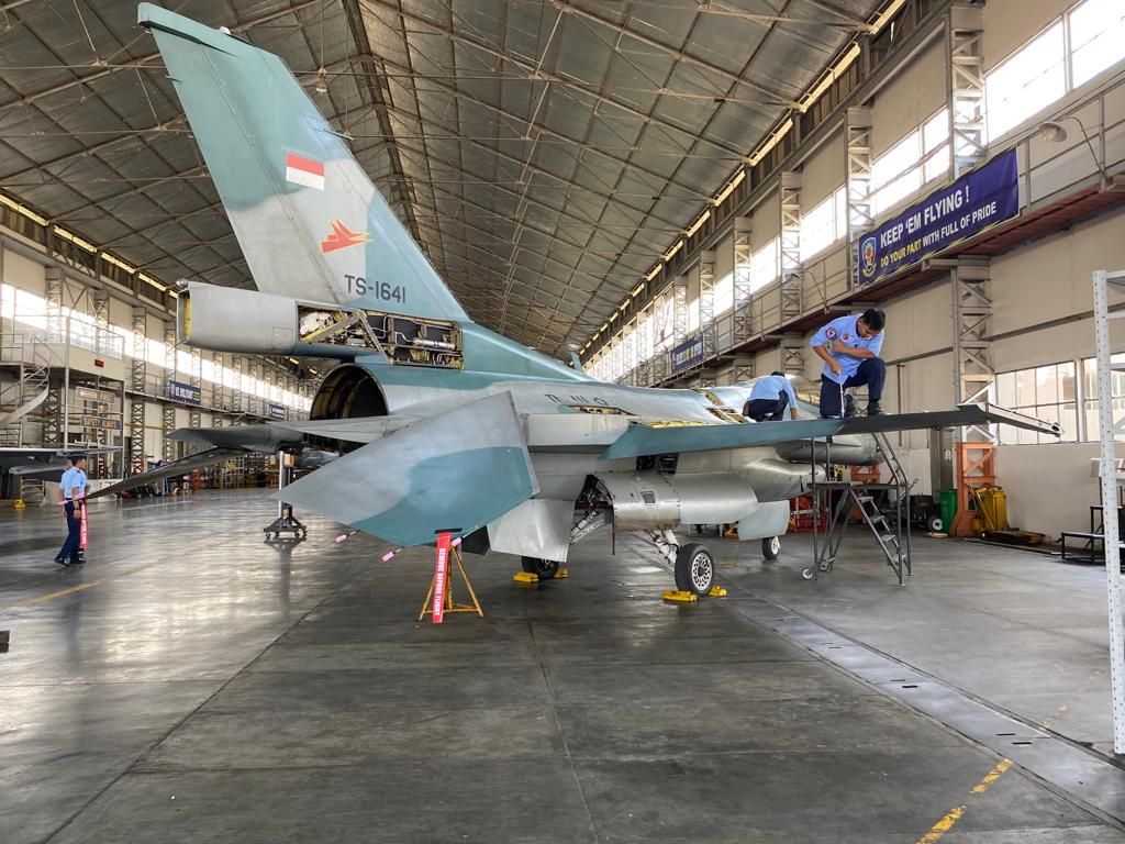 7 Pesawat Tempur F-16 Milik TNI AU Rampung Dilakukan Modernisasi, Kurang 3 Lagi