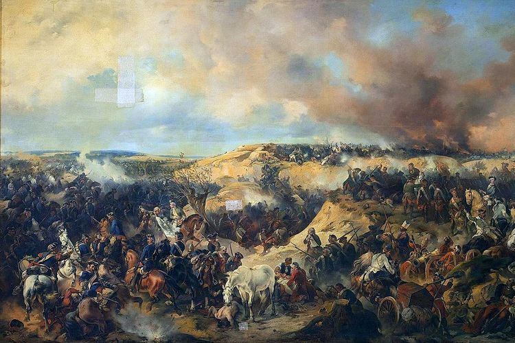 Perang Tujuh Tahun di Prusia.