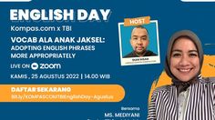 Ingin Lebih Lancar Bahasa Inggris? Ikuti Webinar TBI x Kompas.com Hari Ini