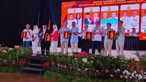 Daftar Kandidat Calon Wali Kota Bogor di Pilkada 2024