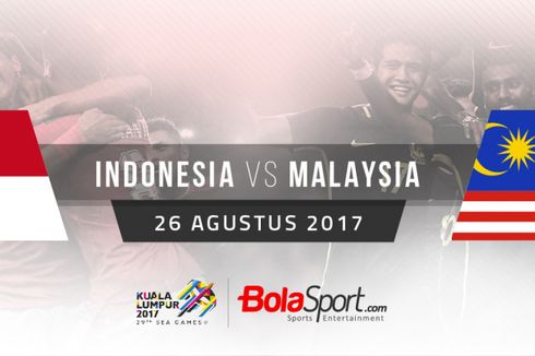 Jadwal Semifinal SEA Games Indonesia Vs Malaysia, 26 Agustus 2017