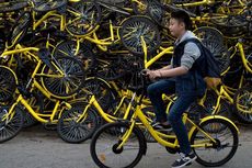 Ketika Rental Sepeda Jadi Ancaman Sosial di China