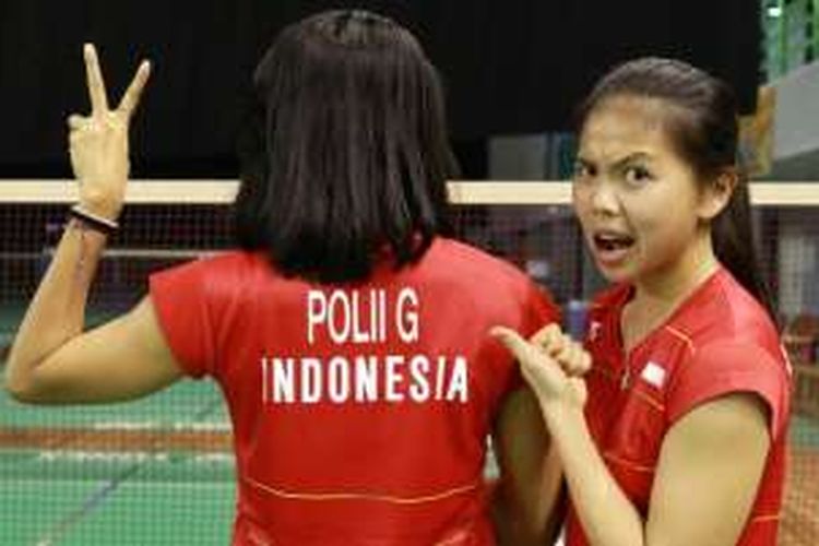 Greysia Polii dan Nitya Krishinda Maheswari