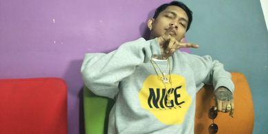 Young Lex saat ditemui di kawasan Tendean, Jakarta Selatan, Senin (25/2/2019).