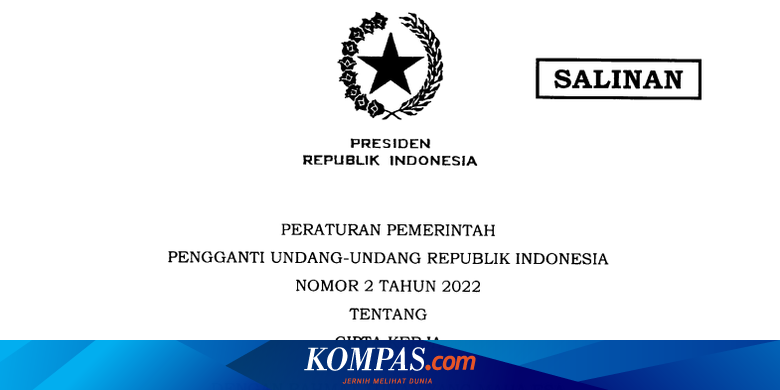 Perppu Cipta Kerja Dikritik, Eks Ketua MK Singgung Potensi Pemakzulan