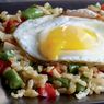 Resep Nasi Goreng Sayuran dengan Telur yang Sehat