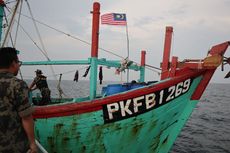 KKP Tangkap Kapal Malaysia yang Curi Ikan di Selat Malaka