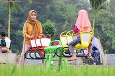 Itinerary Satu Hari di Prigen, Bersantai di Foodcourt Sawah View