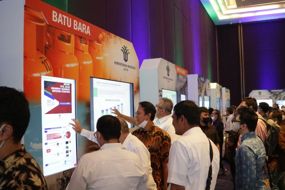 Suasana kegiatan Diseminasi Peta Jalan Hilirisasi Investasi Strategis di Jakarta, Rabu (28/12/2022).