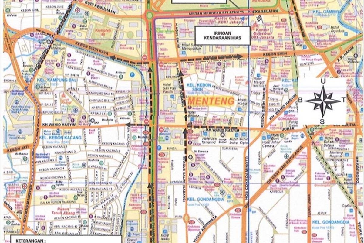 Rute rekayasa lalu lintas saat Jakarnaval 2019, Minggu (30/6/2019)