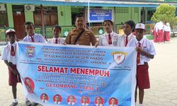 Cerita Siswa SD Negeri Awado, Harus Seberangi Lautan untuk Ikut TKA 2026