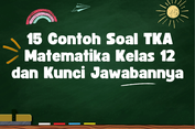 15 Contoh Soal TKA Matematika Kelas 12 dan Kunci Jawabannya 