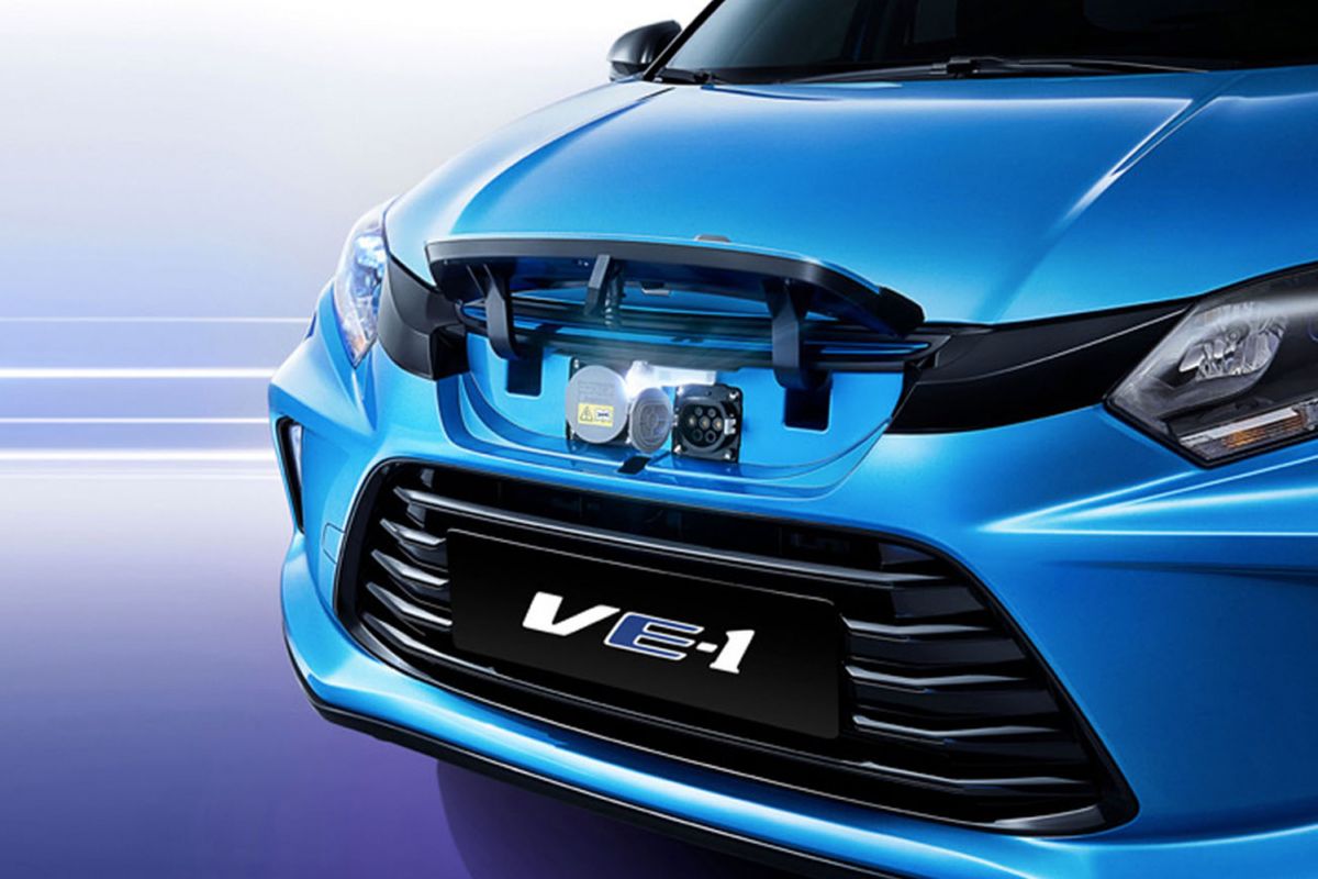Mobil listrik VE-1 dari Honda bekerja sama dengan GAC hadir di Guangzhou Motor Show 2018