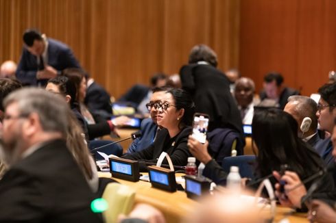 Hadiri Sidang di Markas PBB, Puan: Akses Air Bersih dan Sanitas Adalah HAM Mendasar