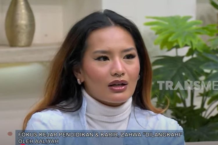 Cerita Zahwa Massaid Sering Kunjungi Makam Adjie Massaid: Curhat Berjam-jam untuk Melepas Rindu
