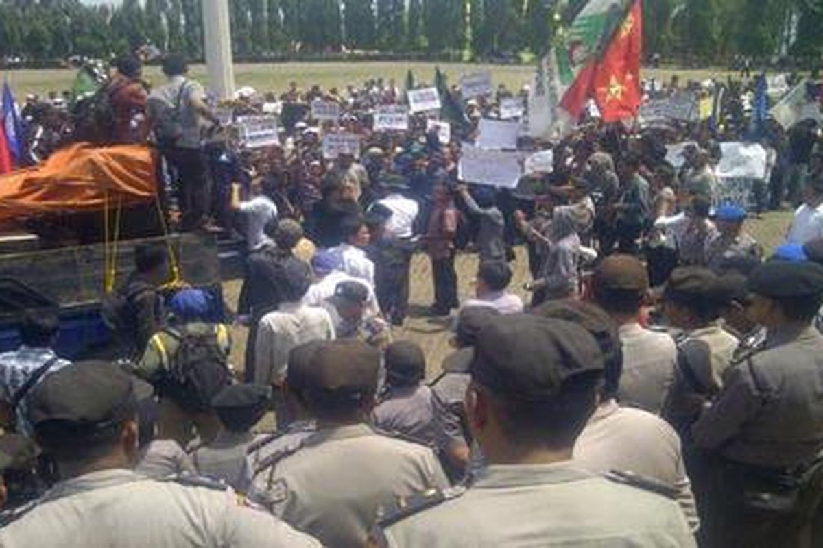 750 Polisi Amankan Unjuk Rasa Mesuji 