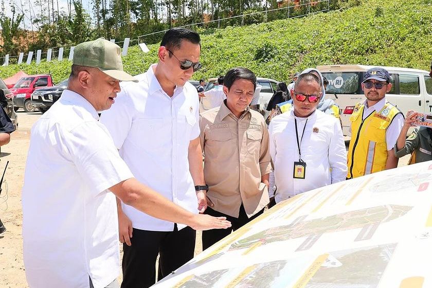 Kunjungi IKN, AHY: Kita Tak Ingin Asal Bangun, lalu Bermasalah Kemudian Hari