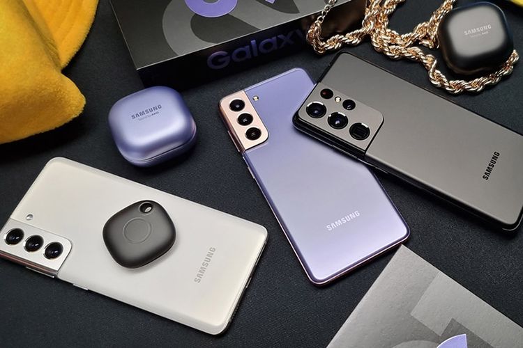 Samsung Galaxy S21 Series 5G tersedia dalam berbagai warna yang menarik, termasuk phantom black, phantom silver, dan warna signature baru, yakni phantom violet. 