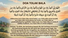 Doa Tolak Bala Agar Terhindar dari Bencana, Lengkap Arab, Latin, dan Artinya