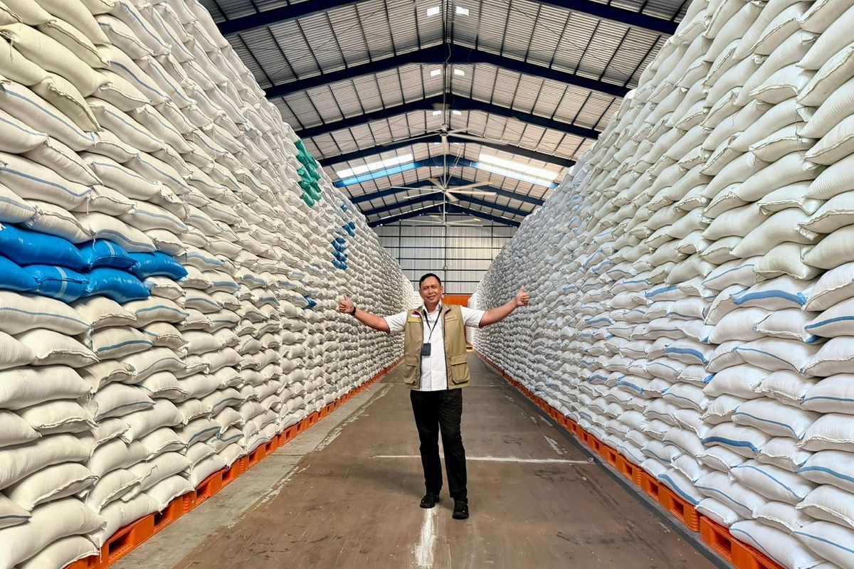 Serapan Beras Bulog Sudah 75 Persen dari Target 4 Juta Ton