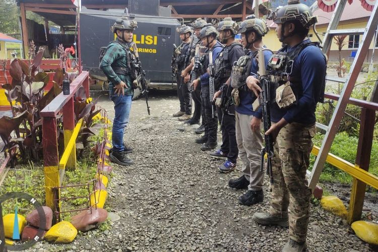 Setelah Penembakan KKB, Satgas Damai Cartenz Pastikan Situasi di Ilaga Puncak Kembali Kondusif