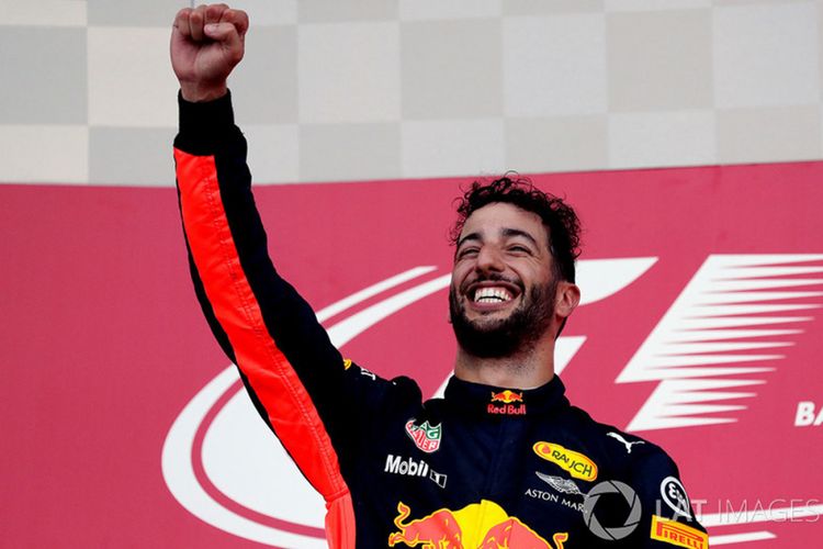 Daniel Ricciardo.