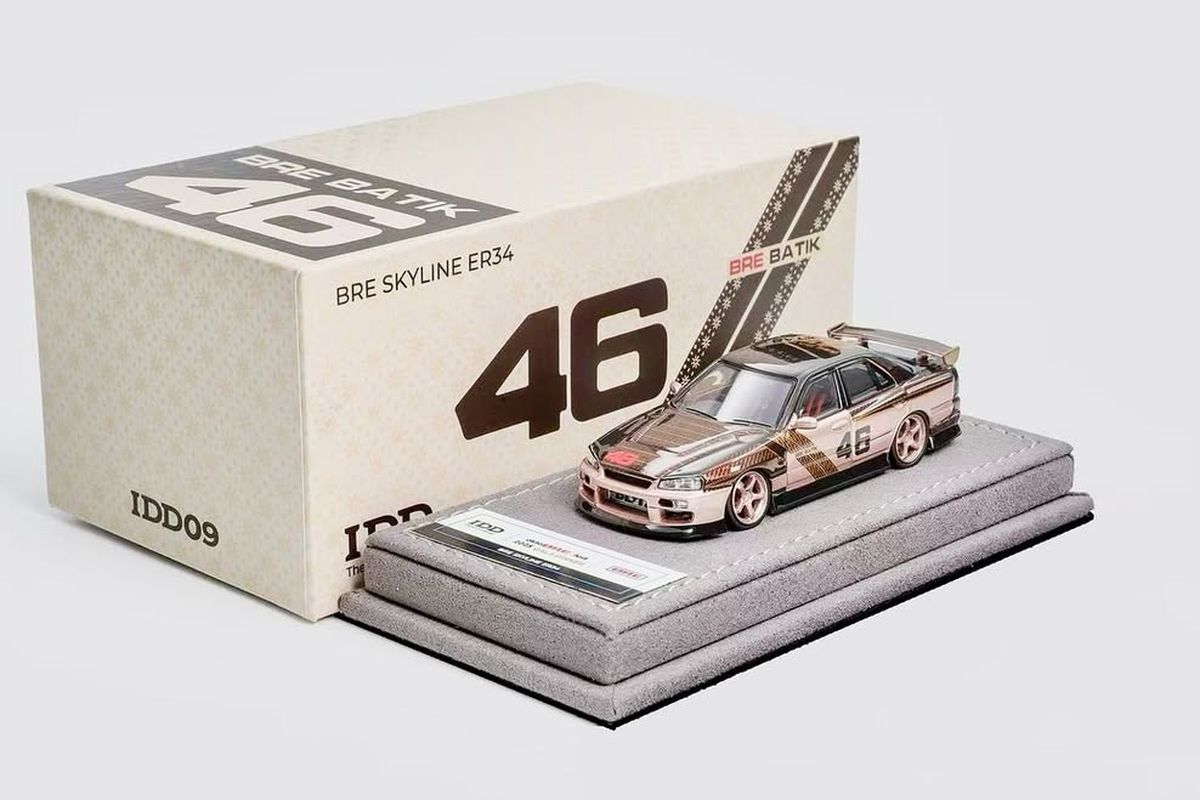 Produk diecast batik yang dibuat oleh perajin batik asal Kota Batu, Jawa Timur yakni Anjani Sekar Arum. 