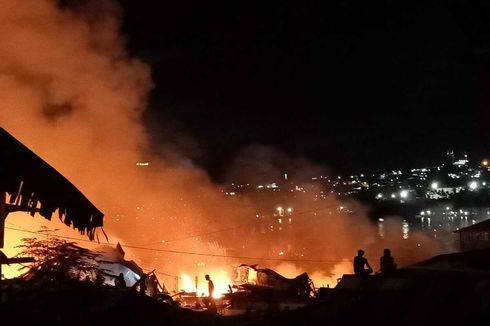 158 Rumah Nelayan Terbakar, 728 Orang Kehilangan Tempat Tinggal