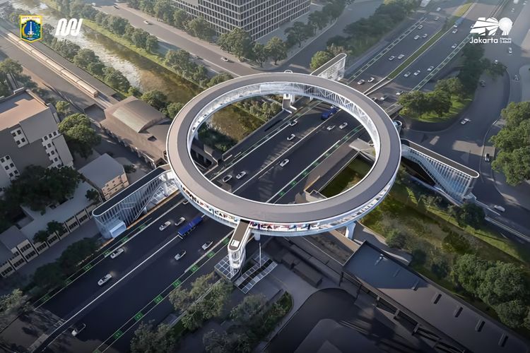 Tak Sekadar Jembatan, Pedestrian Deck Dukuh Atas Jadi Ruang Menikmati Kota
