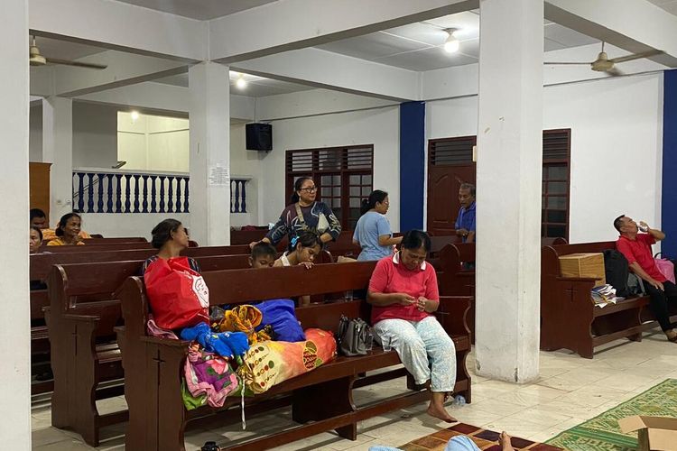 Korban Kebakaran Lhokseumawe Mengungsi di Gereja, Hanya Baju di Badan dan Ijazah yang Selamat …