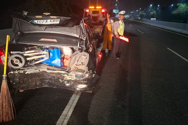 Polisi Kantongi Identitas Pengemudi BYD yang Kabur usai Tabrakan di Tol Sedyatmo