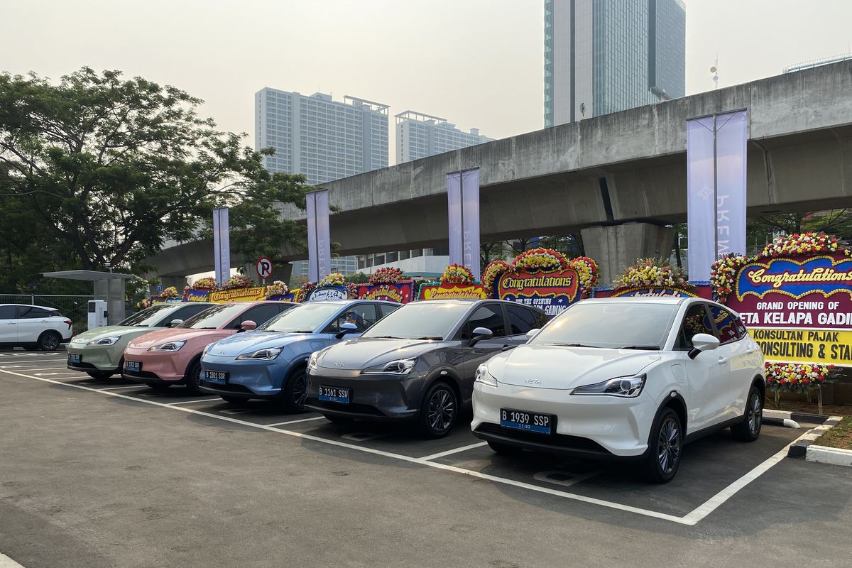 Produsen Mobil Listrik Neta Resmikan Diler Pertama di Kelapa Gading