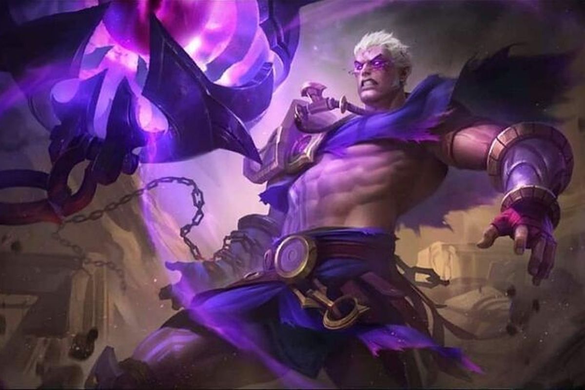 Ilustrasi hero Phoveus di Mobile Legends.