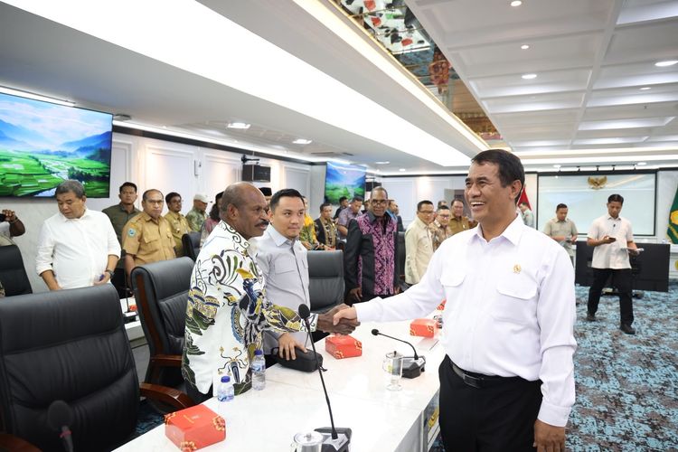 Mentan Siapkan Lahan 500 Hektare untuk Pengembangan Kopi Arabika di Papua Tengah