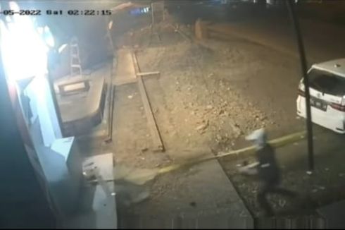 Video Viral Aksi Pembobolan ATM di Aceh Terekam CCTV, ATM Ditarik dengan Mobil