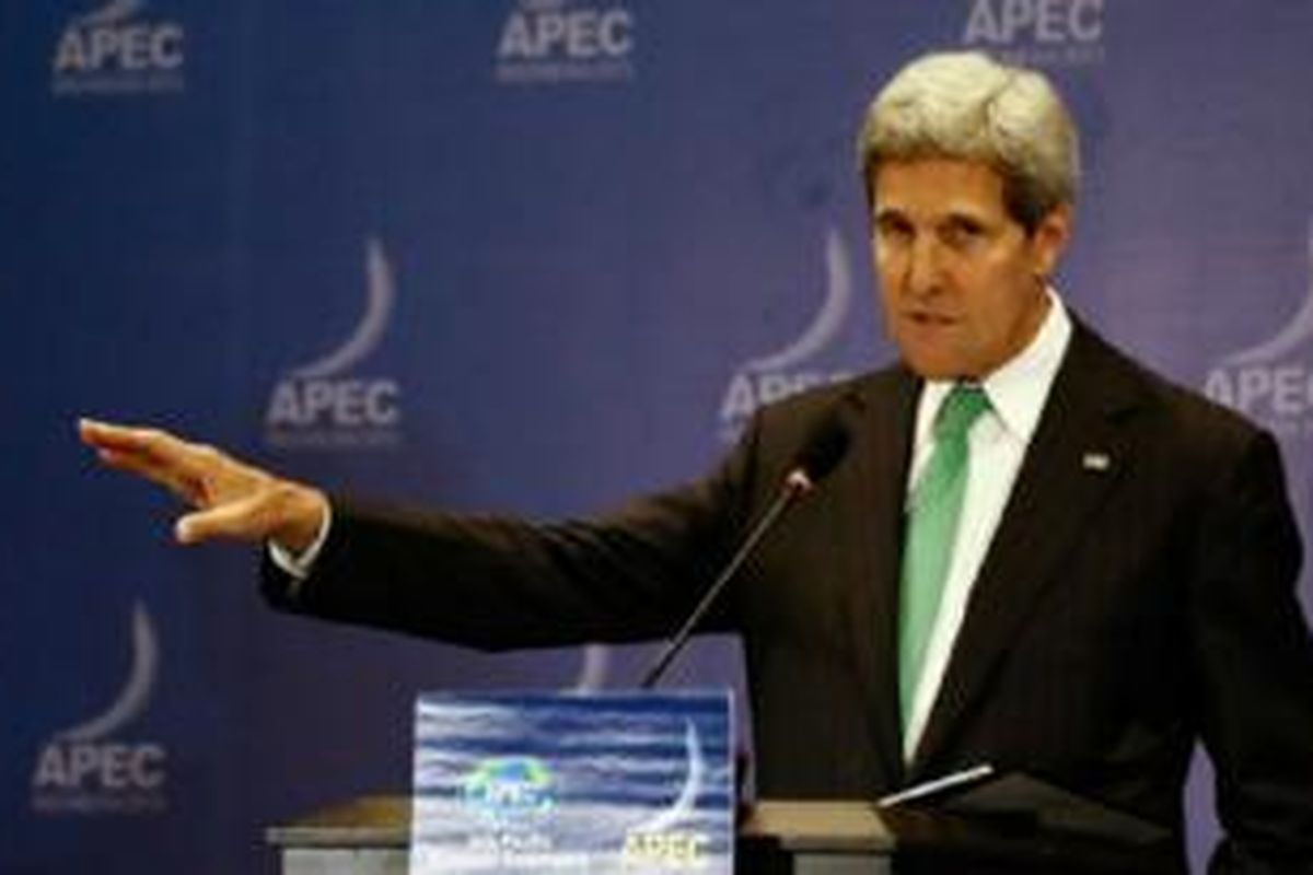 Menlu AS, John Kerry 