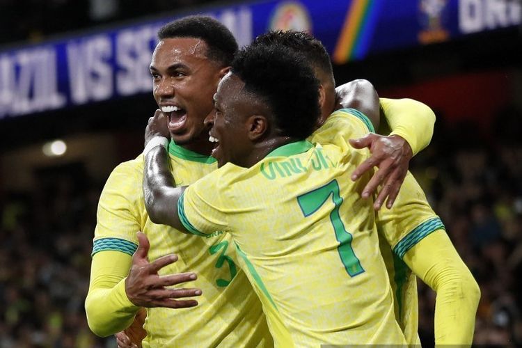 Hasil Brasil Vs Senegal 2-0: Estevao Gemilang, Tim Ancelotti Menang