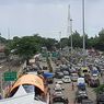 Jelang Malam, Tak Ada Antrean Kendaraan di Gerbang Tol Merak 