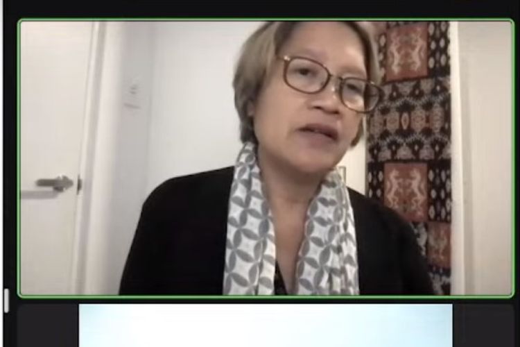 Direktur Asia Justice and Rights (AJAR) Galuh Wandita dalam sebuah diskusi yang ditayangkan secara langsung di akun YouTube Amnesty International Indonesia, Kamis (10/8/2023).