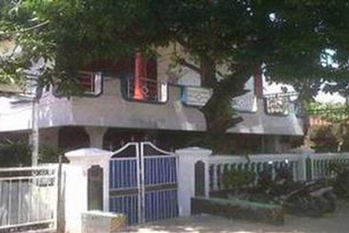 Rumah keluarga Afriyani Susanti (29) di Jalan Ganggeng Terusan RT11/07, Sungai Bambu, Kecamatan Tanjung Priok, Jakarta Utara. Pada Selasa (24/1/2012), rumah itu tampak sepi.