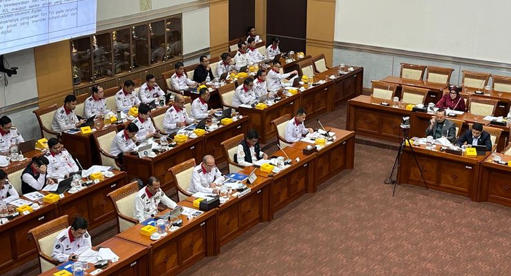 Komisi I DPR RI dan BSSN Gelar Rapat Tertutup Terkait Pilkada 2024