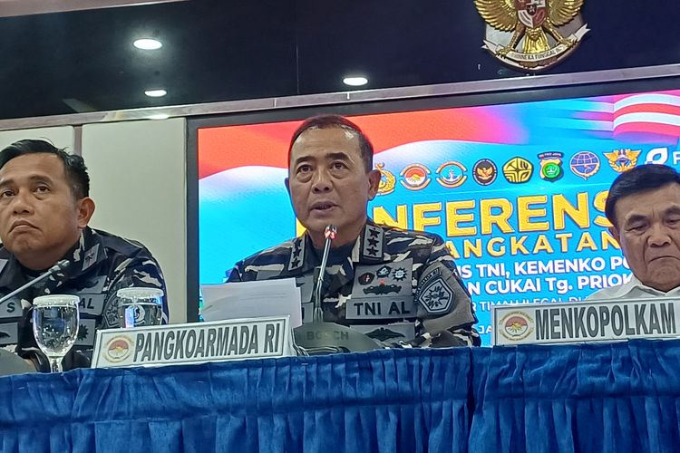 TNI AL Waspadai Selat Malaka dan Laut China Selatan soal Upaya Penyelundupan Barang Ilegal
