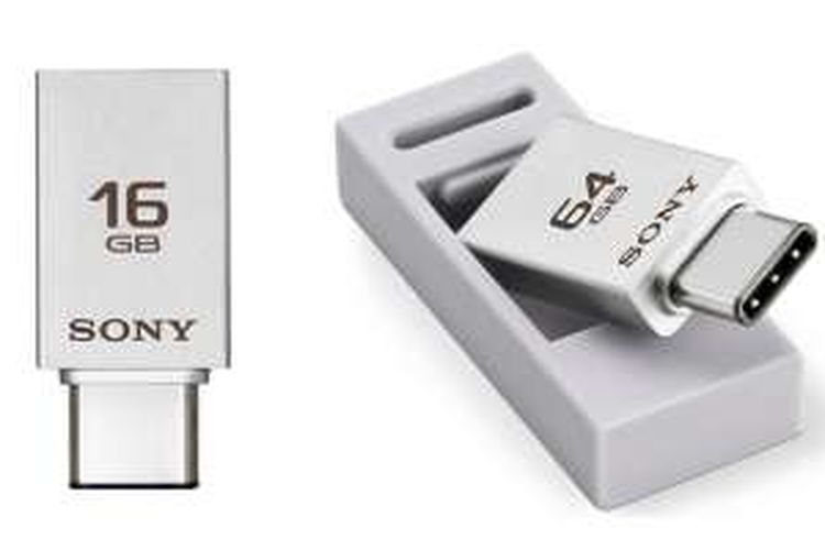 Flashdisk USB baru dari Sony bisa digunakan di perangkat dengan konektor USB Type-C maupun USB Type-A
