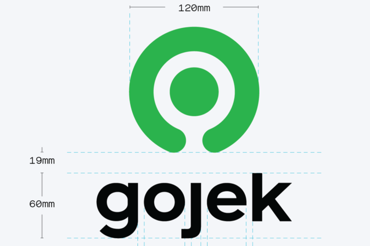 Ilustrasi logo baru Gojek, Solv