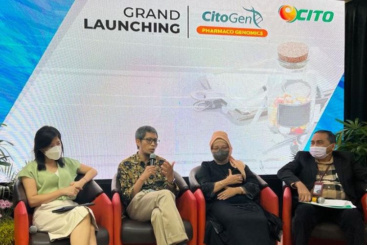 Grand launching produk layanan pemeriksaan farmakogenomik CitoGen Pharmaco-GX oleh Laboratorium Klinik Cito 